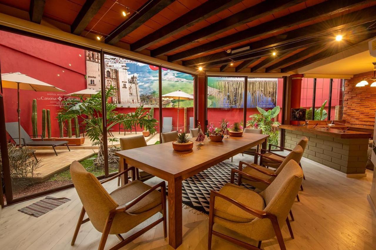 מלון Oaxaca La Casona Colorada San Felipe Del Agua מראה חיצוני תמונה